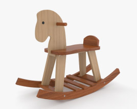 Лошадка-качалка 3D модель