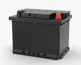 La batteria della macchina 001 Modello 3D