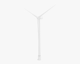 Windkraftanlage 3D-Modell