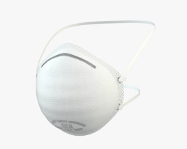 Dust Mask FFP2 3D model