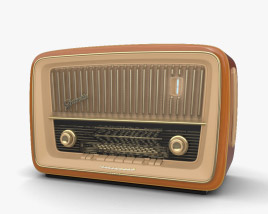 Ретро Радио 3D модель