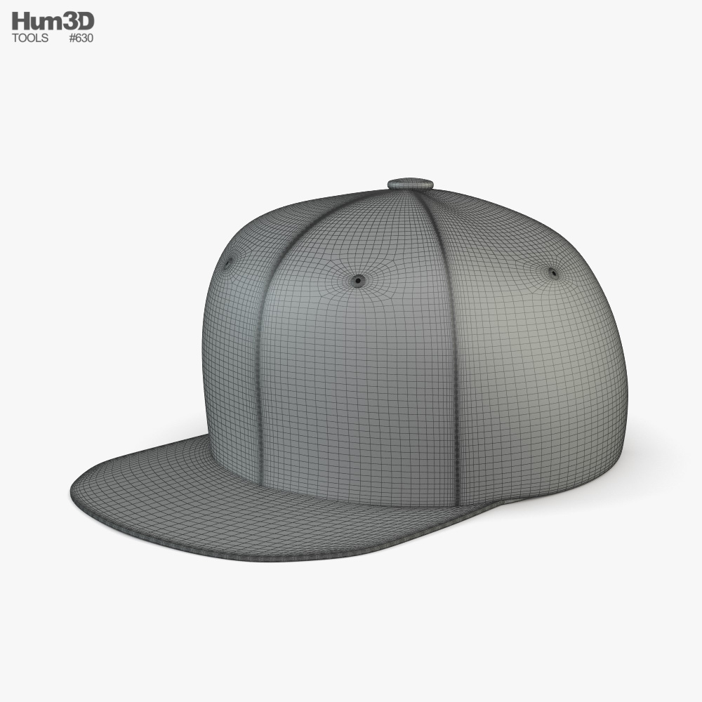 Snap Back Hat Extension by JoshCraft3D, Download free STL model
