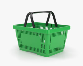 Shopping Basket 3D model