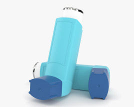 Inhaler 3D model