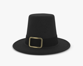 Pilgrim Hat 3D model
