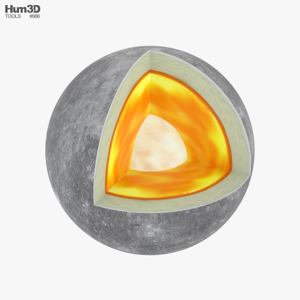 mercury element 3d model