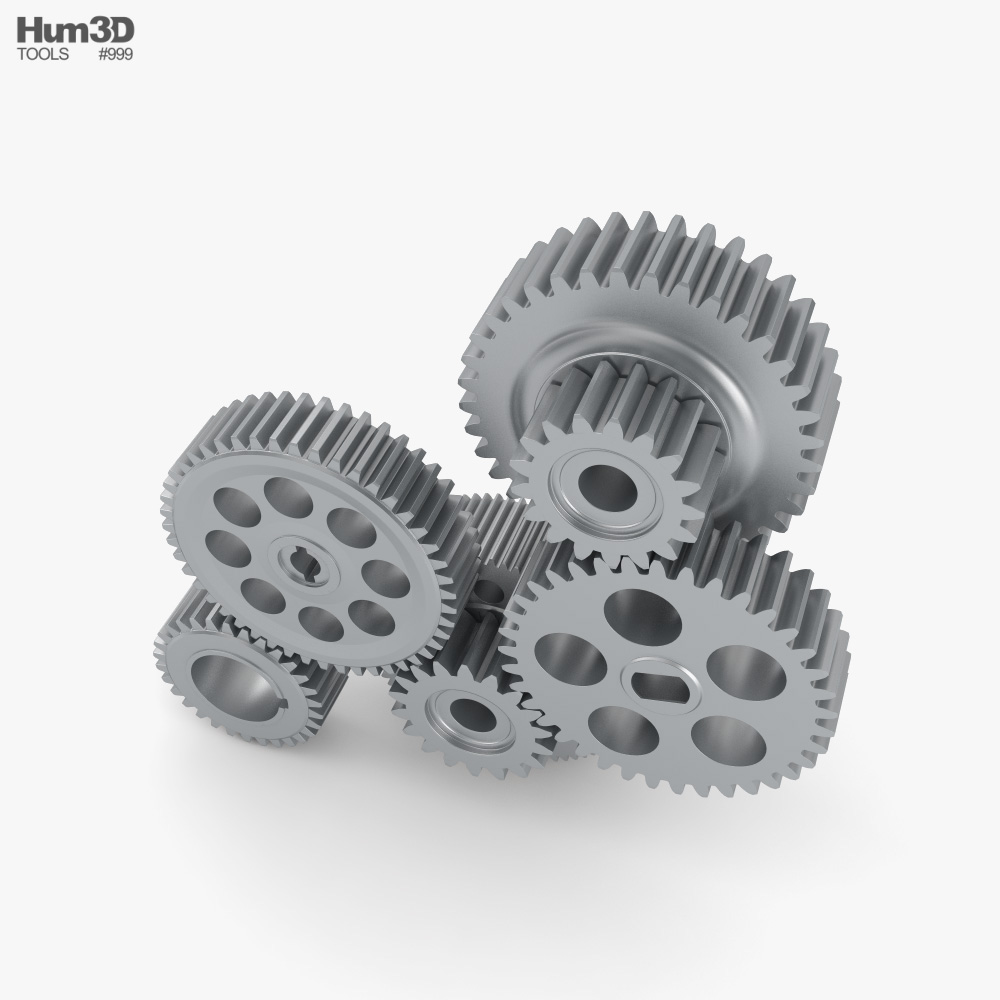 3D Model: Gears ~ Buy Now #89228975
