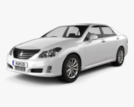Toyota Crown Royal Saloon (S200) 2014 3D 모델 