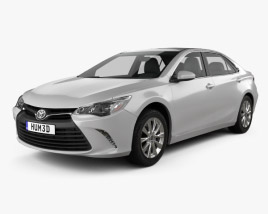 Toyota Camry XLE 2017 3D-Modell