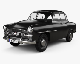 Toyota Crown Deluxe 1955 3D-Modell