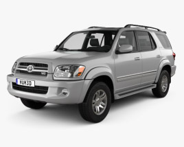 Toyota Sequoia Limited 2007 3D model