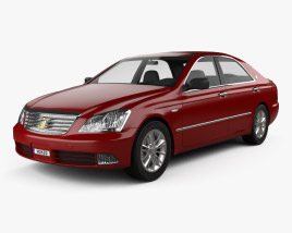 Toyota Crown Royal 2008 3D-Modell