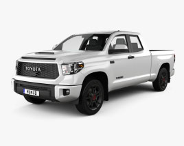 Toyota Tundra Double Cab Standard bed TRD Pro 2021 3D model