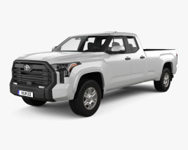 Toyota Tundra Double Cab Long bed SR 2024 3D model