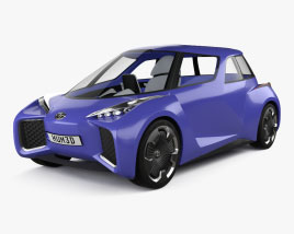 Toyota Rhombus with HQ interior 2024 3D model