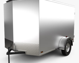 Continental Cargo Car Trailer 2015 Modèle 3D