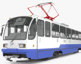Uraltransmash 71-403 Tram 3D model