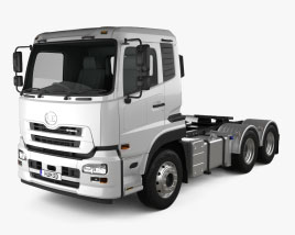 UD Trucks Quon GW Седельный тягач 2013 3D модель