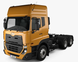 UD Trucks Quester Сідловий тягач 2016 3D модель