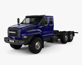 Ural Next Вантажівка шасі 2018 3D модель