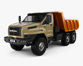 Ural Next Camion Benne 2018 Modèle 3D