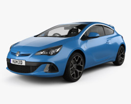 Vauxhall Astra VXR 2015 3Dモデル