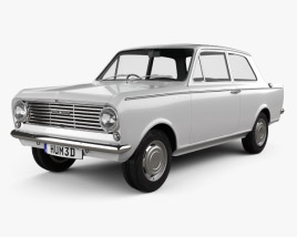 Vauxhall Viva 1963 3D模型