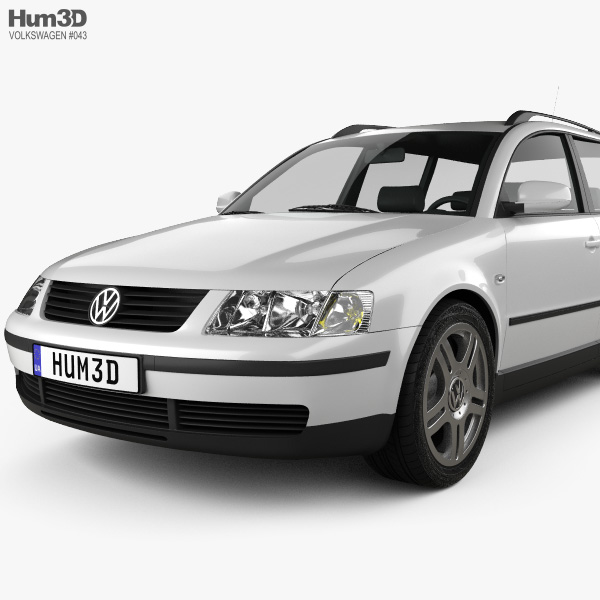 Volkswagen Passat (B5) variant 2005 3D-Modell - Herunterladen Fahrzeuge on