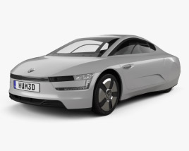 Volkswagen XL1 2016 3Dモデル