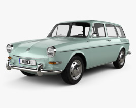Volkswagen Type 3 (1600) variant 1965 Modello 3D
