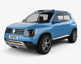 Volkswagen Taigun 2014 3D model