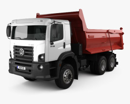 Volkswagen Constellation Tipper Truck 2014 Modelo 3D