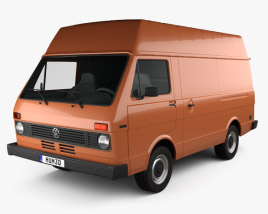 Volkswagen LT Panel Van 1975 3D model