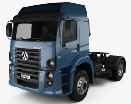 Volkswagen Constellation (19-390) 트랙터 트럭 2축 2016 3D 모델 