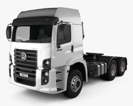 Volkswagen Constellation (25-390) 트랙터 트럭 3축 2016 3D 모델 
