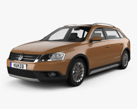 Volkswagen Cross Lavida 2016 3D-Modell