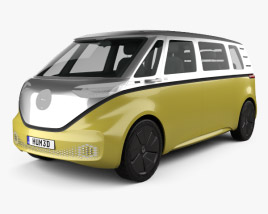 Volkswagen ID Buzz concept 2017 3Dモデル