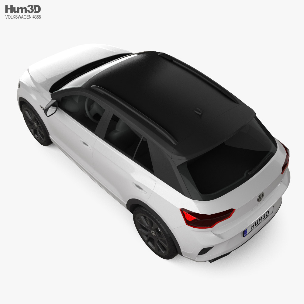 Volkswagen T-Roc R-Line 2024 3D model - Download Vehicles on