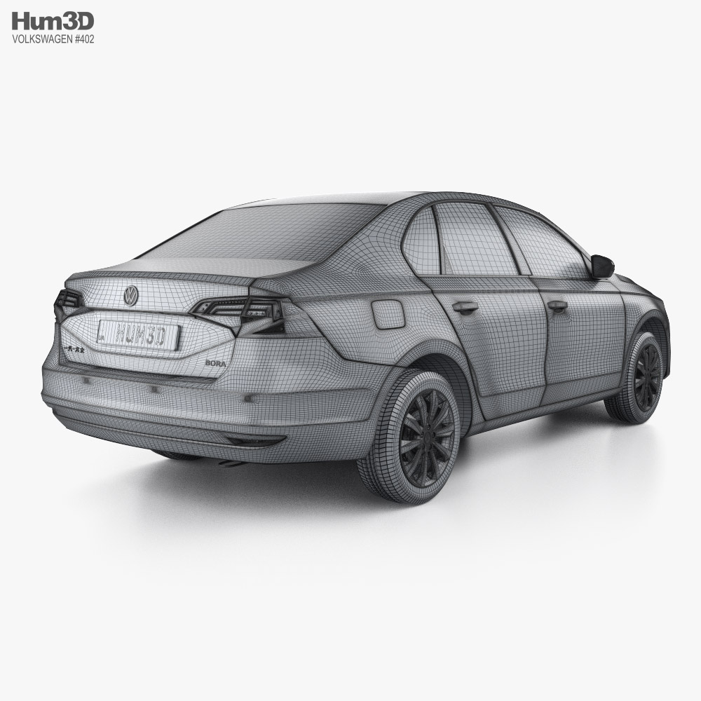 Volkswagen Bora Legend 2022 3D model - Download Vehicles on