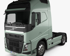 Volvo FH Tractor Truck 2016 3D model