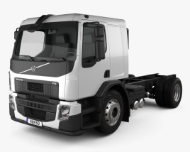 Volvo FE Chassis Truck 2-axle 2016 3D model