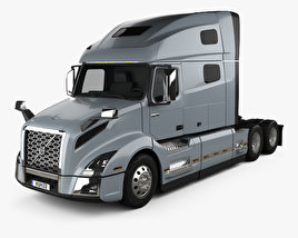 Volvo VNL (760) Camion Trattore 2020 Modello 3D
