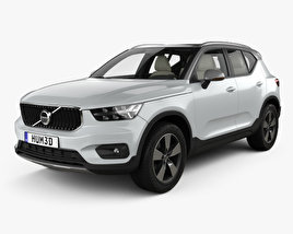 Volvo XC40 with HQ interior 2020 3D model