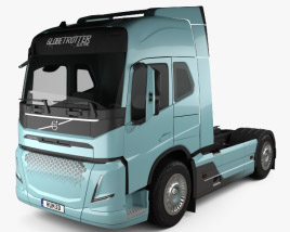Volvo Electric Tractor Truck 2020 3D model