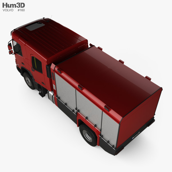 New Modern Fire Truck Based on Volvo FMX 500 Editorial Stock Image