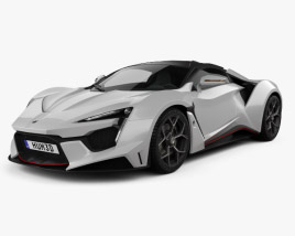 W Motors Fenyr SuperSport 2018 3Dモデル