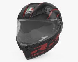 AGV Pista GP RR ECE DOT Гоночный шлем 3D модель