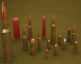 Munition 3D-Modell