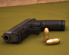 CZ P-10 C半自動手槍 3D模型