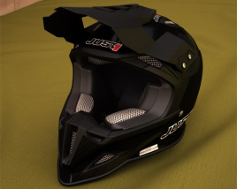 JUST1 J12 Unit 헬멧 3D 모델 